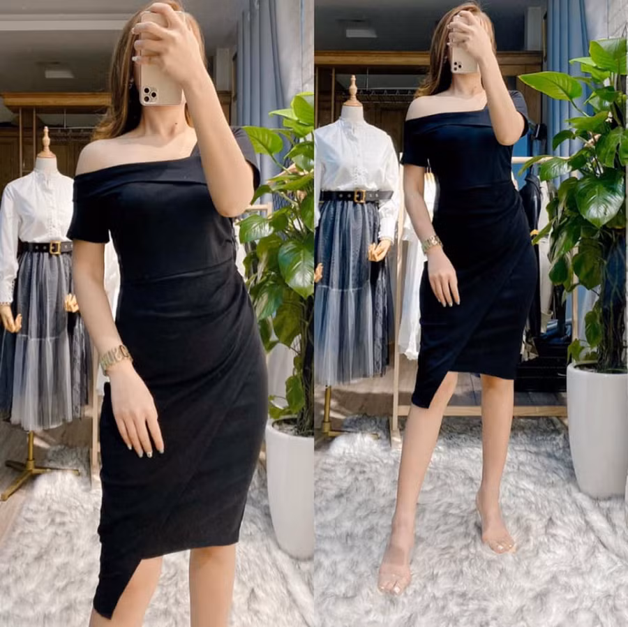 Những mẫu váy cực xinh dành riêng cho các cô nàng thích màu đen ảnh 5