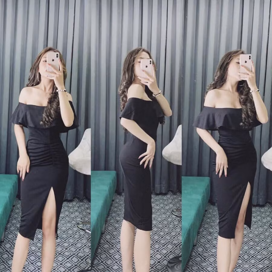 Những mẫu váy cực xinh dành riêng cho các cô nàng thích màu đen ảnh 4