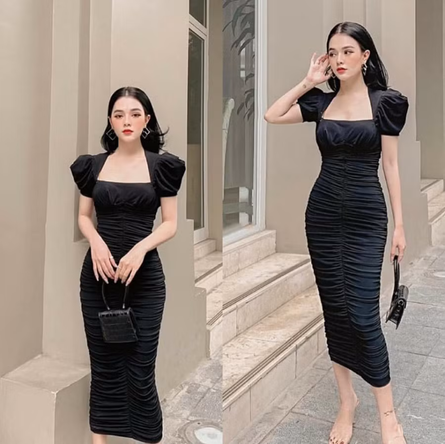 Những mẫu váy cực xinh dành riêng cho các cô nàng thích màu đen ảnh 2