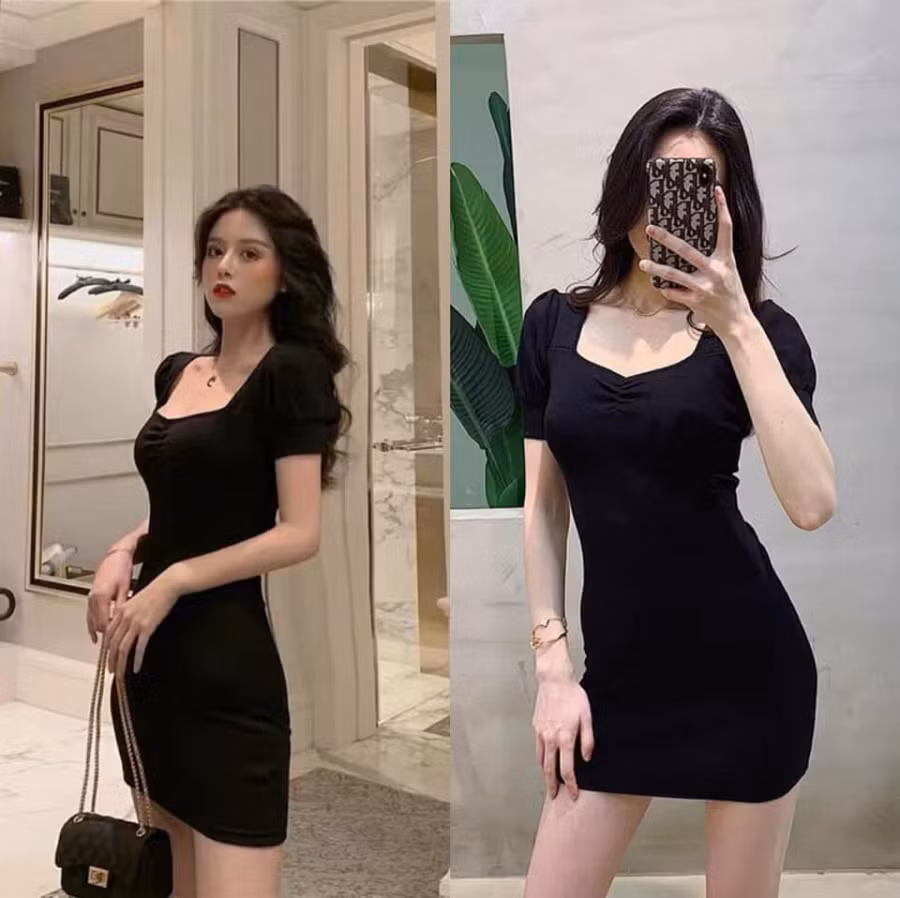 Những mẫu váy cực xinh dành riêng cho các cô nàng thích màu đen ảnh 1