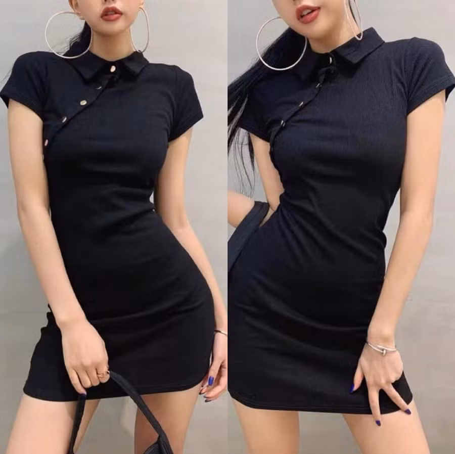 Những mẫu váy cực xinh dành riêng cho các cô nàng thích màu đen ảnh 7