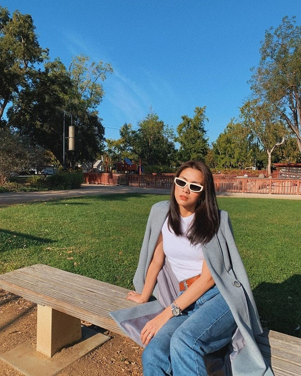 Gu thời trang khác nhau "một trời một vực" giữa Hà Tăng và em chồng Tiên Nguyễn ảnh 4