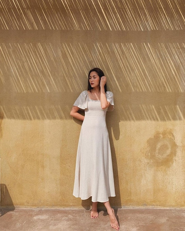 Gu thời trang khác nhau "một trời một vực" giữa Hà Tăng và em chồng Tiên Nguyễn ảnh 6