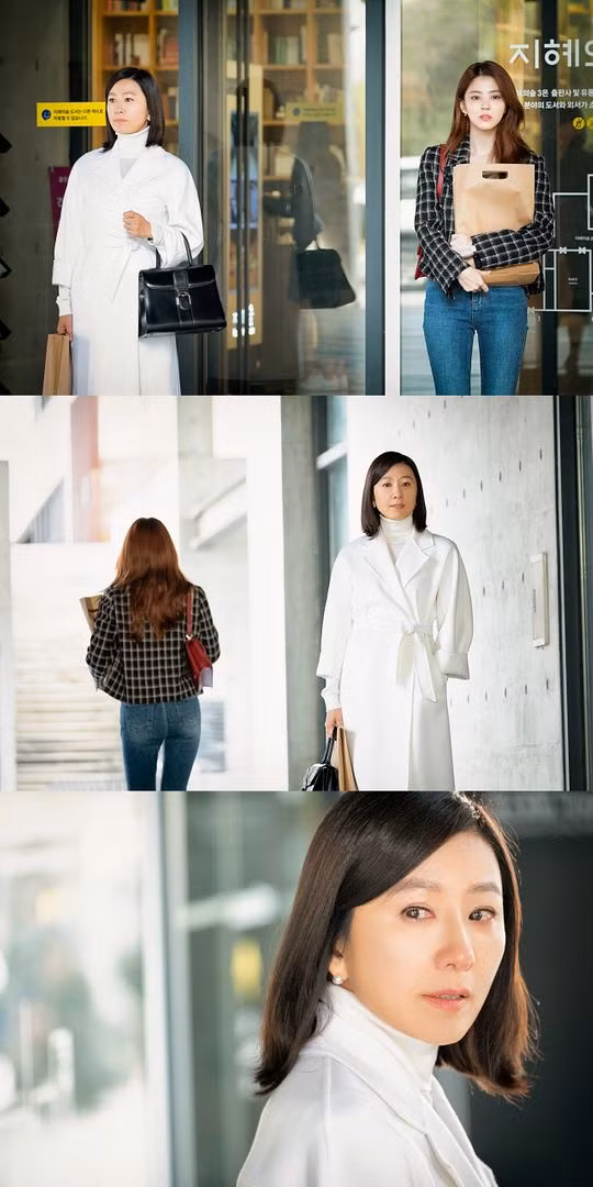 Học "quý cô" Kim Hee Ae phối đồ sang hết phần thiên hạ ở tuổi 53 ảnh 1