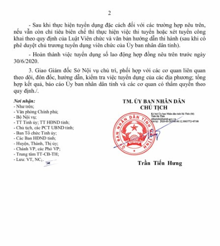 Tuyển đặc cách GV mầm non tại Hà Tĩnh: Cống hiến được ghi nhận ảnh 1