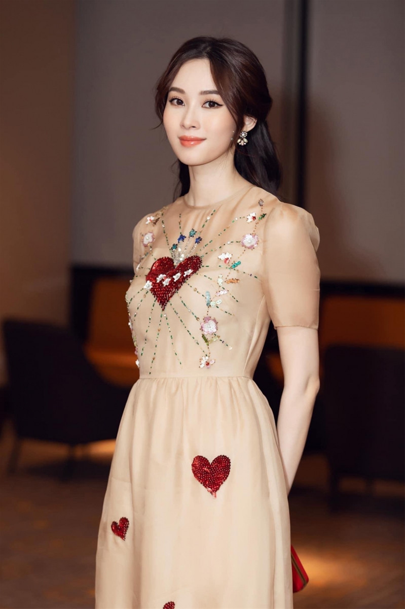 Thời trang giấu bụng bầu tinh tế của Hoa hậu Đặng Thu Thảo ảnh 11