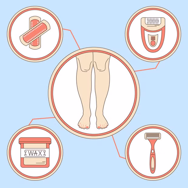 Cẩn thận với những cách tẩy lông sai khiến làn da tổn thương ảnh 1