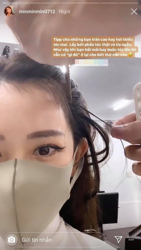 Cách làm tóc xinh lung linh cho các nàng trán cao lại thiếu tóc mai ảnh 1 Cách làm tóc xinh lung linh cho các nàng trán cao lại thiếu tóc mai ảnh 1