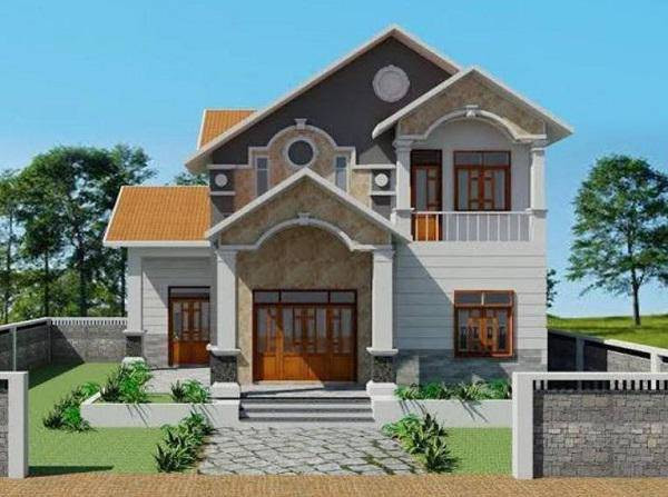 Những mẫu nhà 2 tầng đẹp, đơn giản đậm nét truyền thống ảnh 1 Những mẫu nhà 2 tầng đẹp, đơn giản đậm nét truyền thống ảnh 1
