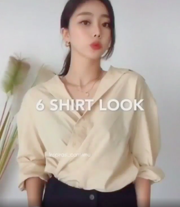 6 cách biến tấu cực cá tính với 1 chiếc áo sơ mi ảnh 6
