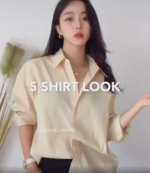 6 cách biến tấu cực cá tính với 1 chiếc áo sơ mi ảnh 5