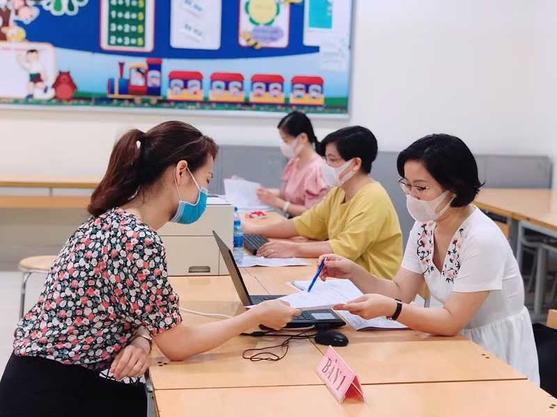 Tuyển sinh đầu cấp tại Hà Nội: Đẩy mạnh đăng ký trực tuyến 