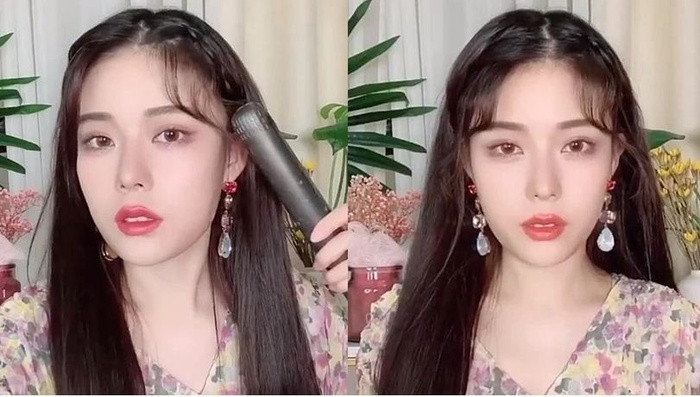 Độc chiêu tự uốn tóc mái đẹp như sao Hàn chẳng cần bước chân ra tiệm ảnh 7 Độc chiêu tự uốn tóc mái đẹp như sao Hàn chẳng cần bước chân ra tiệm ảnh 7