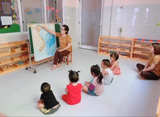 Trường mầm non xoay xở trong mùa dịch ảnh 2