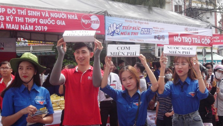 Tuổi trẻ Cần Thơ khẩn trương hỗ trợ tiếp sức mùa thi