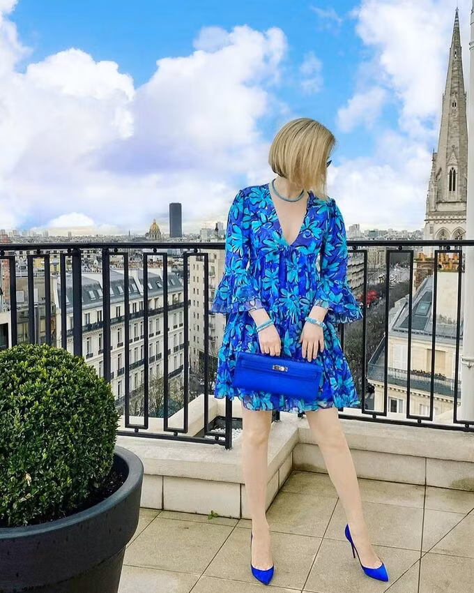 Mãn nhãn bộ sưu tập giày, túi đồng điệu của "fashionista giấu mặt" ảnh 1