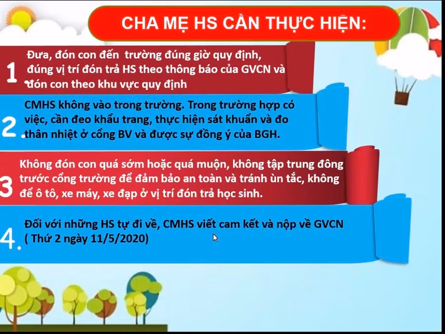 Những lưu ý cần thiết để bảo vệ trẻ khi trở lại trường sau nghỉ học vì Covid-19 ảnh 2