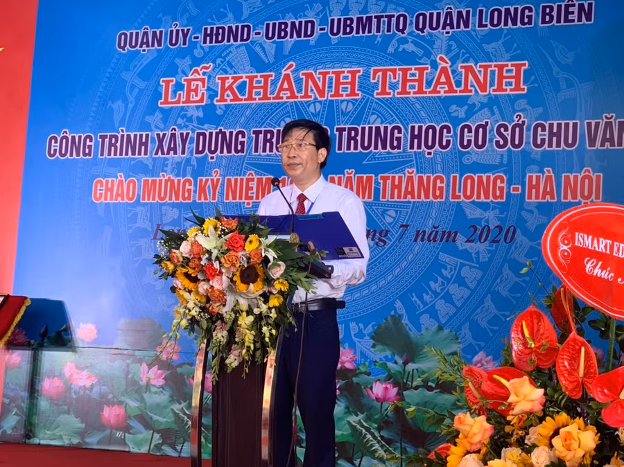 Hà Nội: Khánh thành trường THCS Chu Văn An chào mừng kỷ niệm 1010 năm Thăng Long - Hà Nội ảnh 2