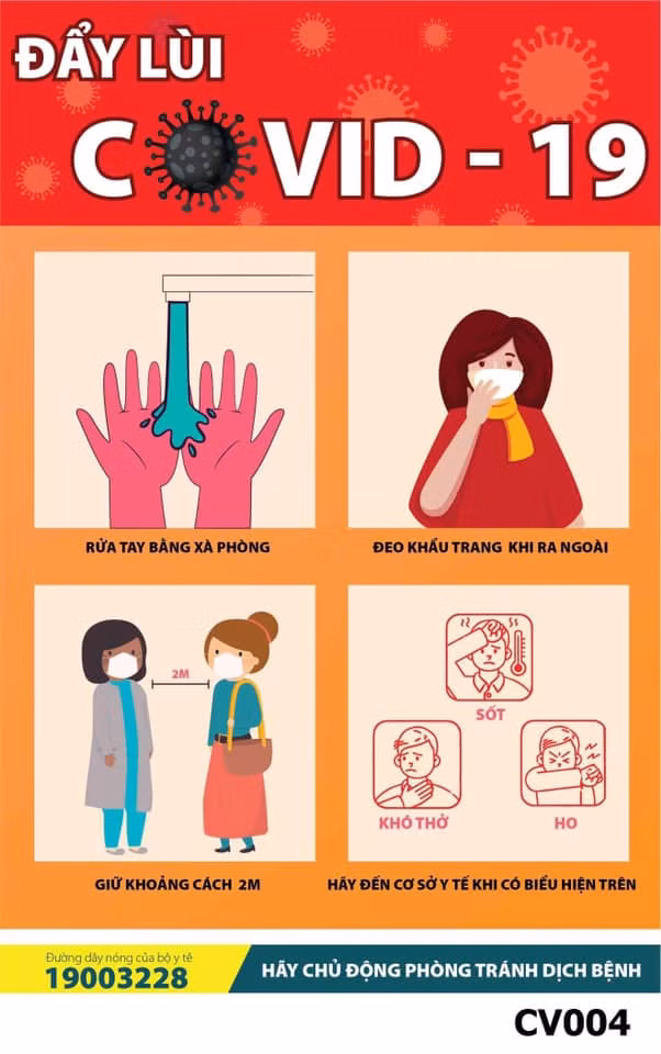 Giảng viên, sinh viên sáng tác tranh cổ động phòng, chống dịch Covid-19 ảnh 3