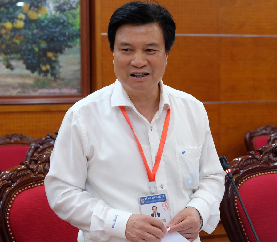 Thứ trưởng Nguyễn Hữu Độ: Bảo đảm quy trình chấm thi chặt chẽ, đúng quy chế ảnh 2