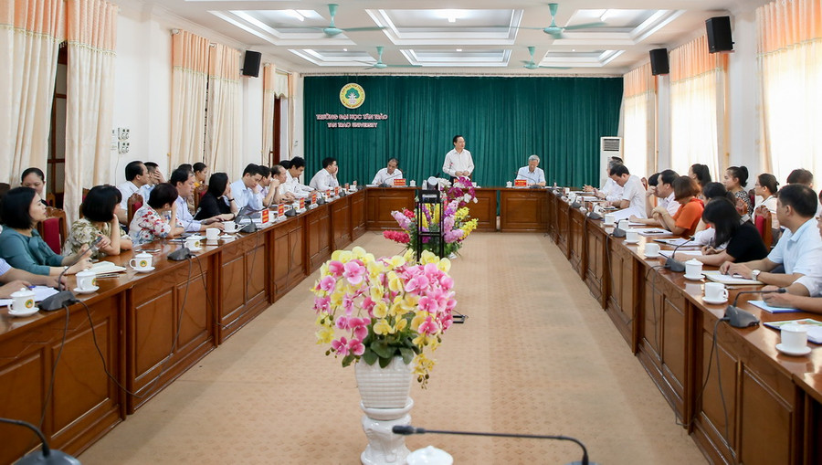 Trường Đại học Tân Trào cần tầm nhìn, khát vọng để khẳng định thương hiệu trong vùng Đông Bắc ảnh 2 Trường Đại học Tân Trào cần tầm nhìn, khát vọng để khẳng định thương hiệu trong vùng Đông Bắc ảnh 2