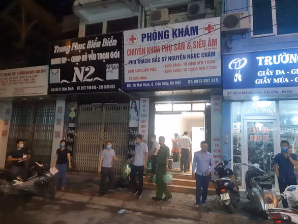 Hà Nội: Thai phụ 15 tuần tuổi tử vong tại phòng khám phố Mai Dịch