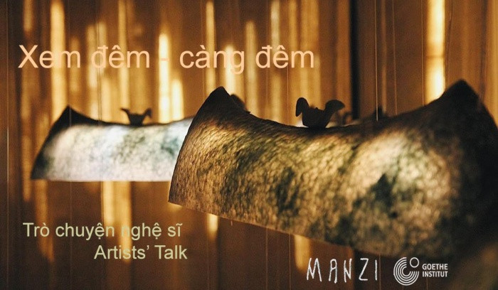 Xem triển lãm, trò chuyện cùng nghệ sĩ "Xem đêm – Càng đêm"