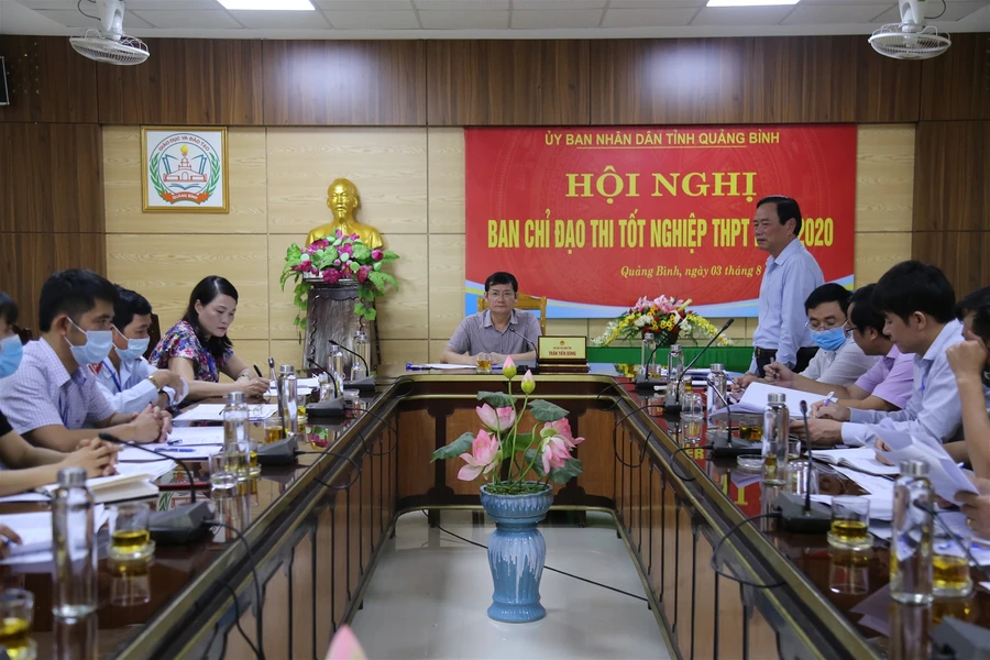 Quảng Bình: Chuẩn bị nhiều phương án cho kỳ thi tốt nghiệp THPT