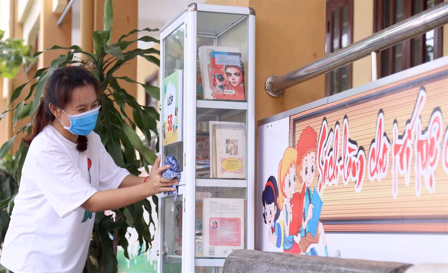 Quảng Bình: Tu sửa, chỉnh trang trường lớp đón trò trở lại vào 4/5 ảnh 5