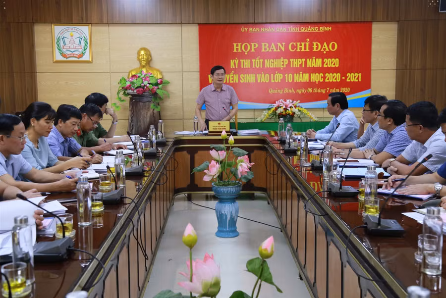 Quảng Bình: Kiên quyết xử lý nghiêm cán bộ, thí sinh vi phạm quy chế thi