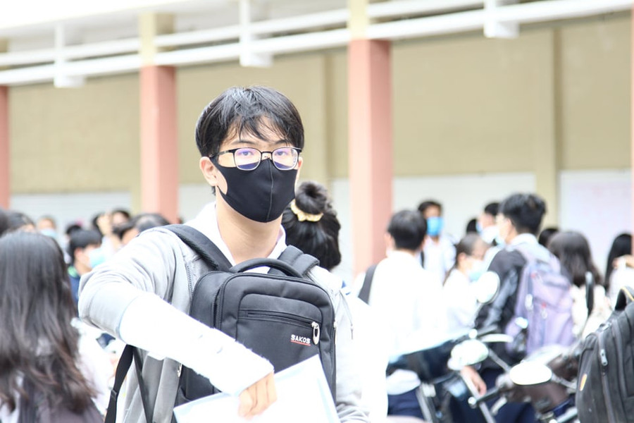 Quyết tâm dự thi dù gặp tai nạn trước kỳ thi tốt nghiệp ảnh 1 Quyết tâm dự thi dù gặp tai nạn trước kỳ thi tốt nghiệp ảnh 1