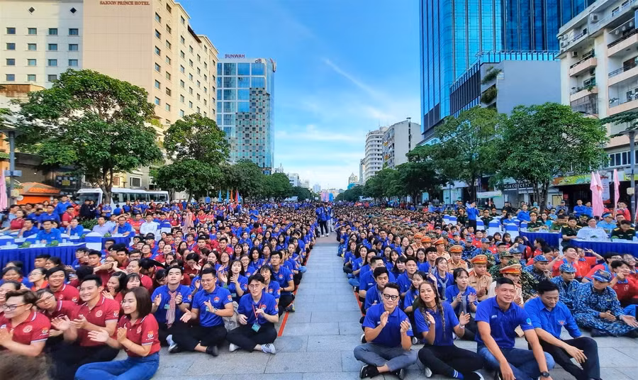 TP.HCM: Sôi nổi lễ ra quân chiến dịch tình nguyện hè 2020 ảnh 2