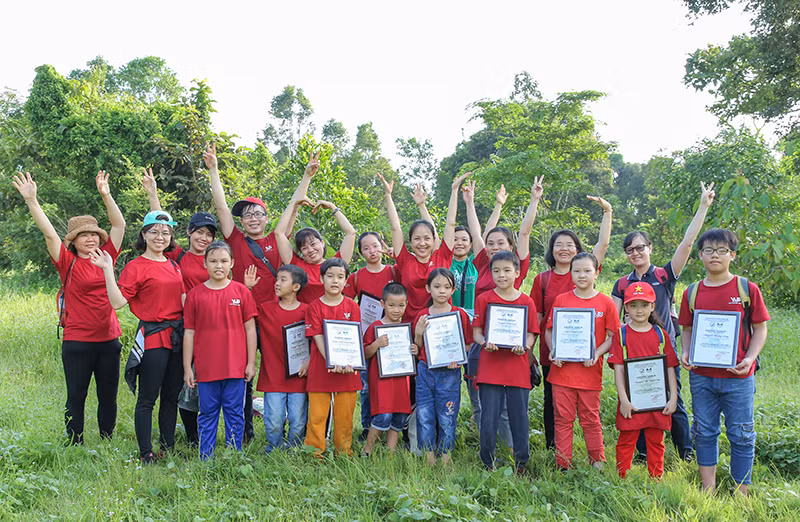 Học viên VUS chạy bộ góp phần trồng rừng