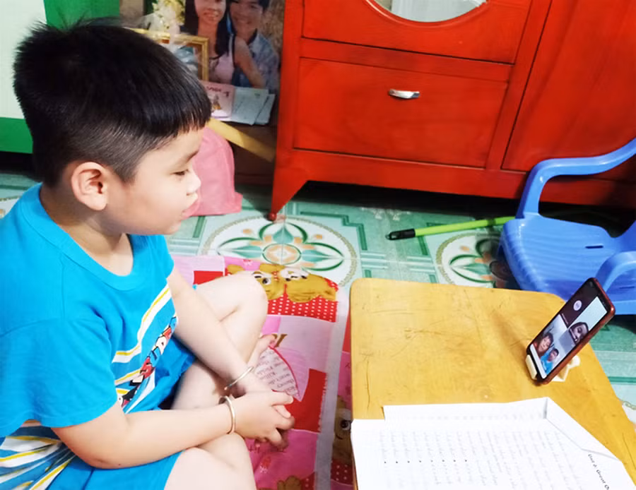 Chuyển biến tốt với dạy online qua Microsoft Teams ảnh 1