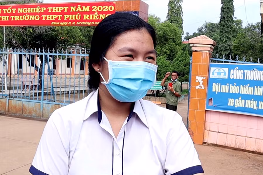 Bình Phước: Thí sinh hoàn thành tốt bài thi bổ sung ảnh 1