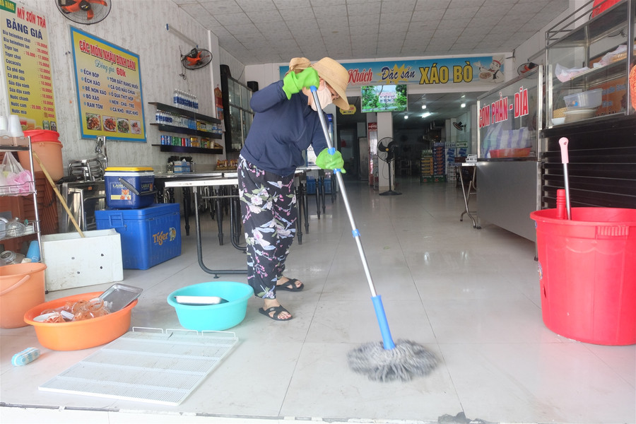 Đà Nẵng: Ngày đầu tiên dỡ bỏ phong tỏa khu vực xung quanh 3 bệnh viện ảnh 3