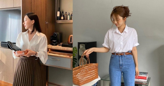 Vô vàn ý tưởng mặc đẹp chốn công sở chỉ với một chiếc áo sơ mi