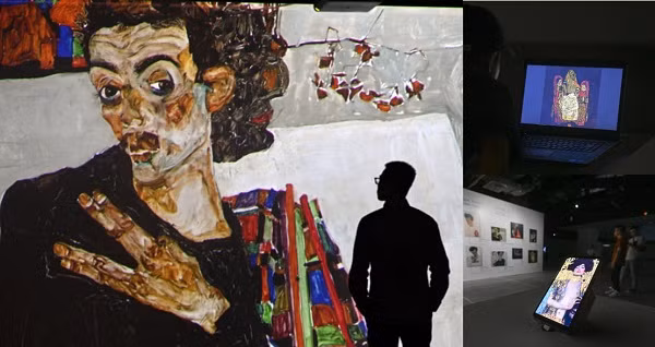 Khám phá những ẩn dụ của "khoảng cách" trong không gian nghệ thuật đa màu tại VCCA ảnh 1