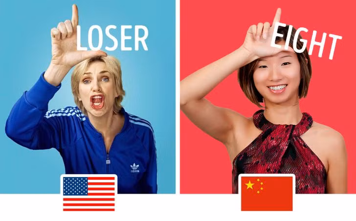 Khám phá thú vị những dấu hiệu bằng tay trên thế giới ảnh 3