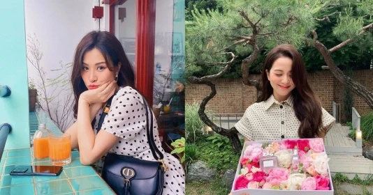 Loạt mỹ nhân Việt - Hàn tích cực lăng xê họa tiết chấm bi