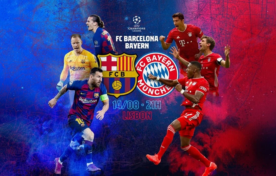 Lịch thi đấu và truyền hình trực tiếp vòng tứ kết Champions League