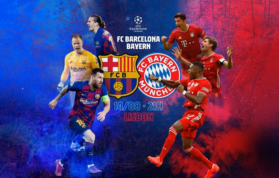 Lịch thi đấu và truyền hình trực tiếp vòng tứ kết Champions League