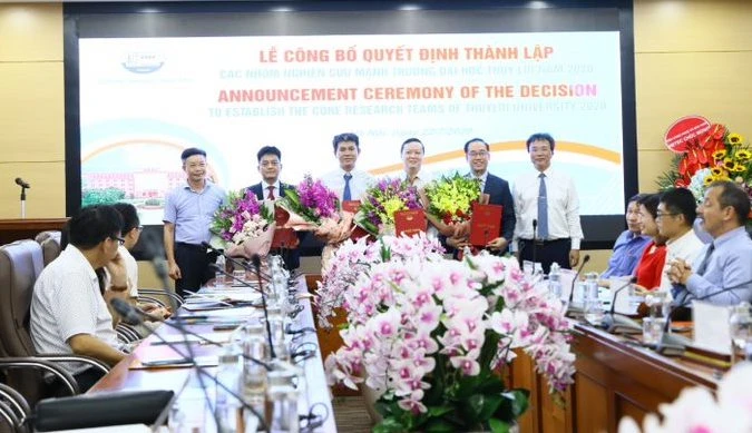 Trường Đại học Thủy lợi ra mắt 4 nhóm nghiên cứu mạnh