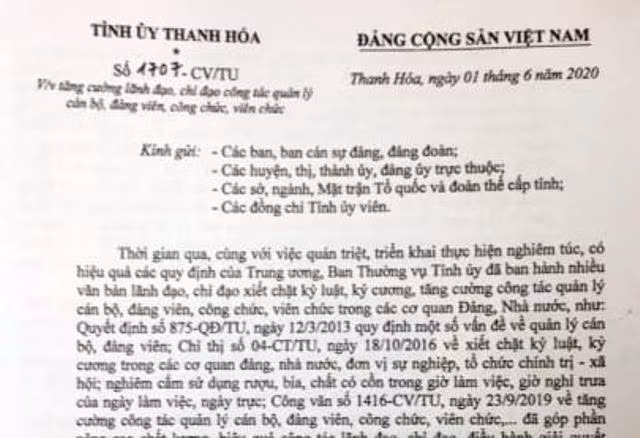 Nhiều cán bộ công chức bị bắt vì đánh bạc, Thanh Hóa chấn chỉnh công tác cán bộ trong toàn tỉnh