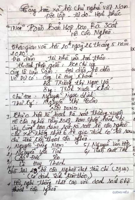 Thanh Hóa: Cận cảnh những hộ cận nghèo, được nhận tiền hỗ trợ Covid-19 ở huyện Yên Định ảnh 10