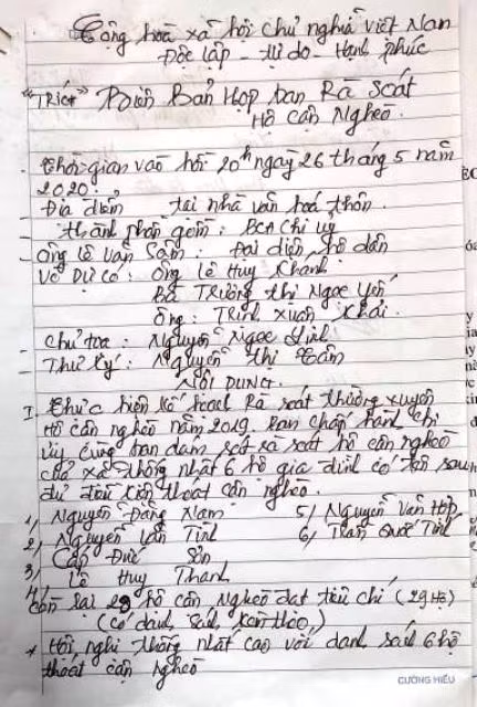 Thanh Hóa: Cận cảnh những hộ cận nghèo, được nhận tiền hỗ trợ Covid-19 ở huyện Yên Định ảnh 10