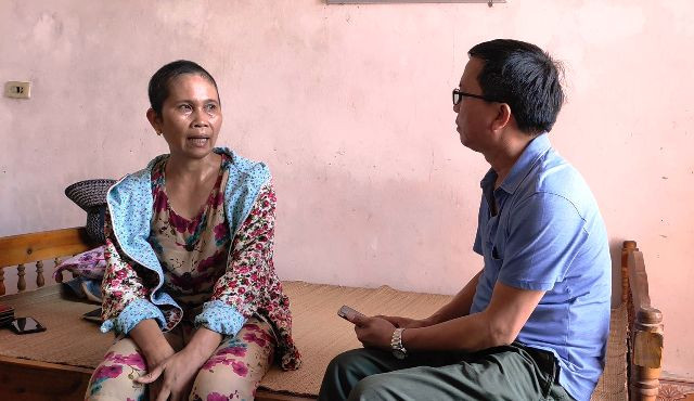 Thanh Hóa: Cận cảnh những hộ cận nghèo, được nhận tiền hỗ trợ Covid-19 ở huyện Yên Định ảnh 9