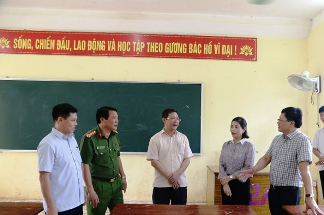 Thanh Hóa: Mỗi địa bàn phải có một điểm thi dự phòng ảnh 1 Thanh Hóa: Mỗi địa bàn phải có một điểm thi dự phòng ảnh 1