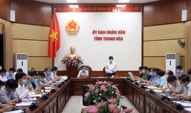 Xuất hiện 1 ca nhiễm Covid-19, Thanh Hóa họp khẩn trong đêm bàn cách ứng phó