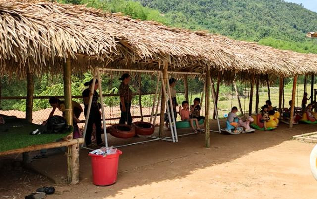 Cô trò trường mầm non vùng biên Tam Thanh mơ về lớp học kiên cố ảnh 4 Cô trò trường mầm non vùng biên Tam Thanh mơ về lớp học kiên cố ảnh 4